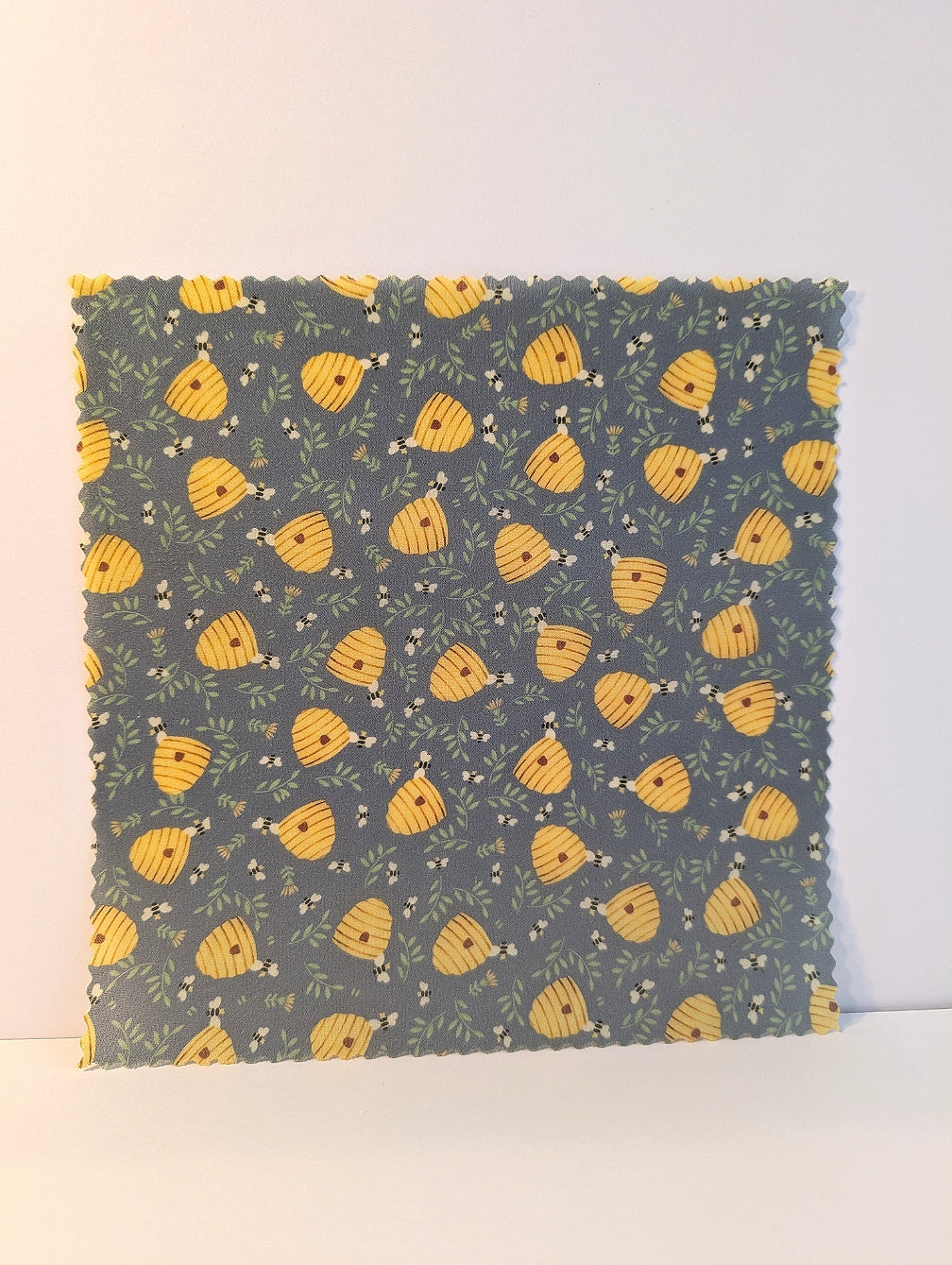 Beehives on Blue