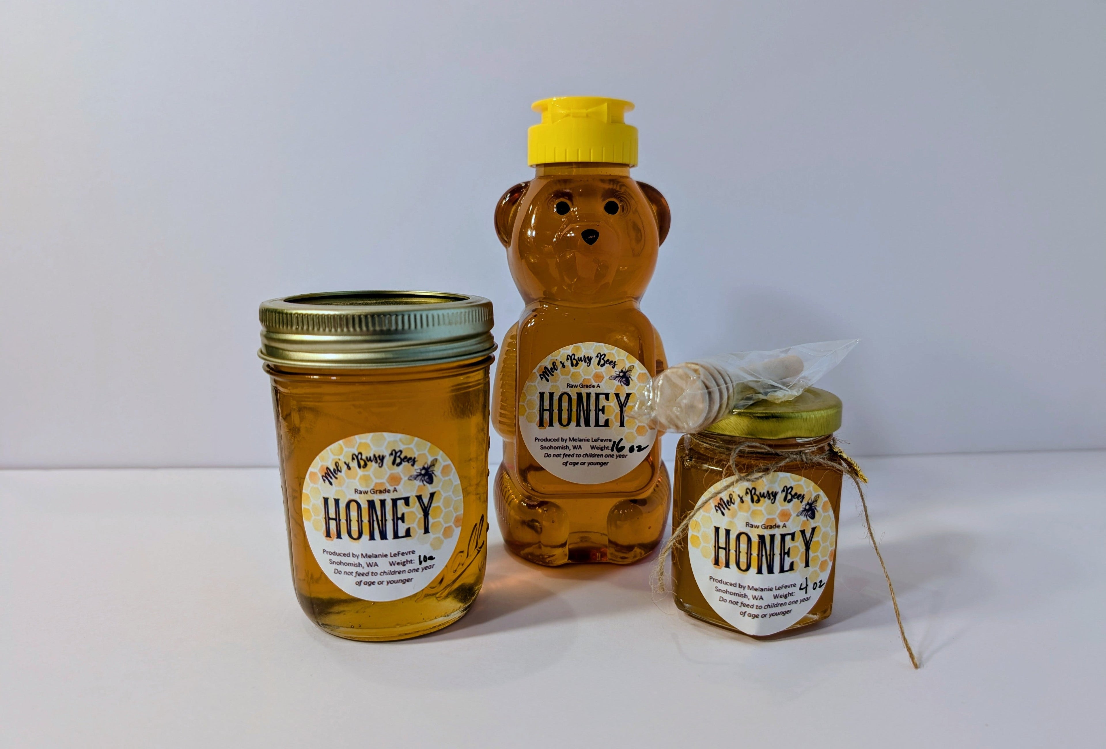 Mel's Busy Bees Raw Honey