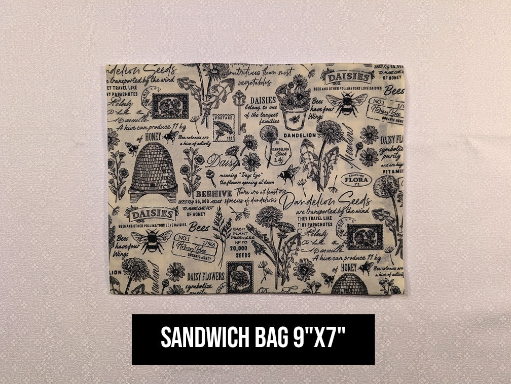 Antique Beeprint Bag