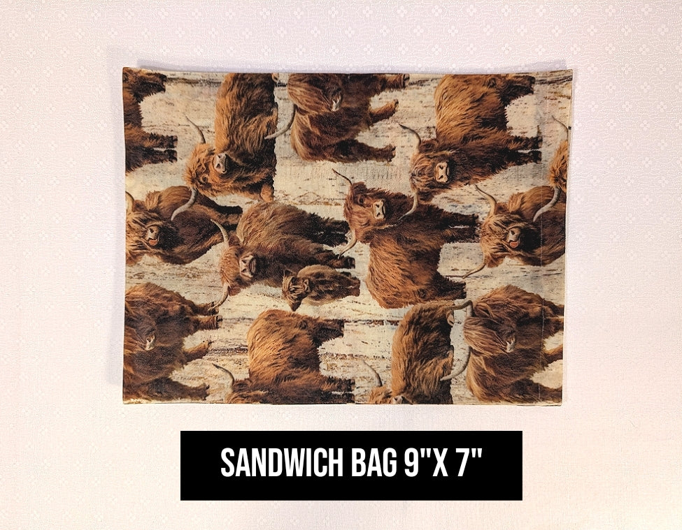 Highland Cow Bag
