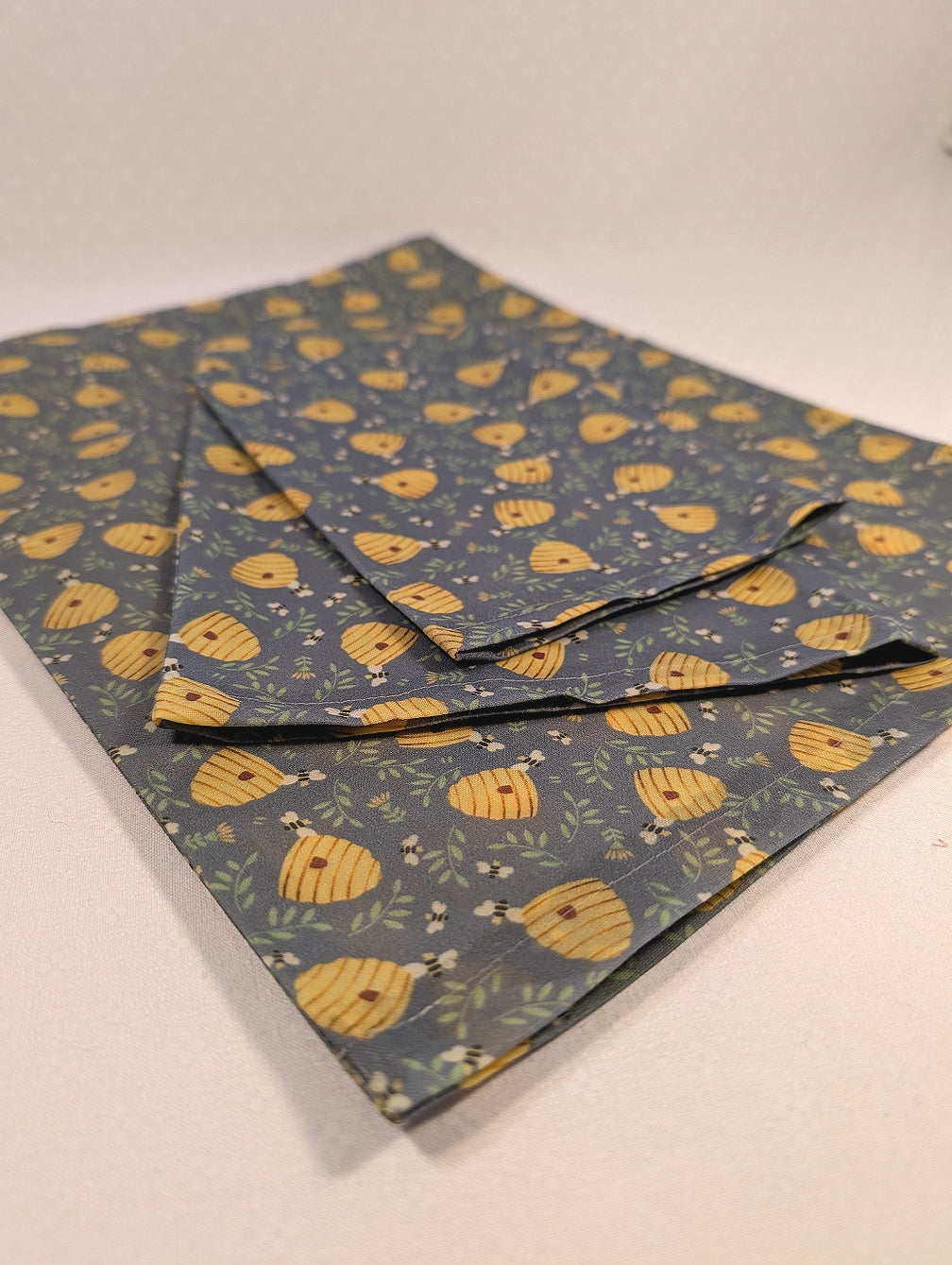 Beehives on Blue Bag