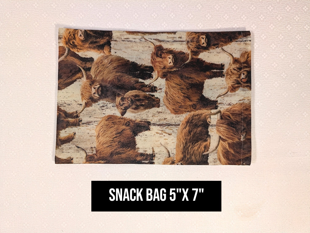 Highland Cow Bag