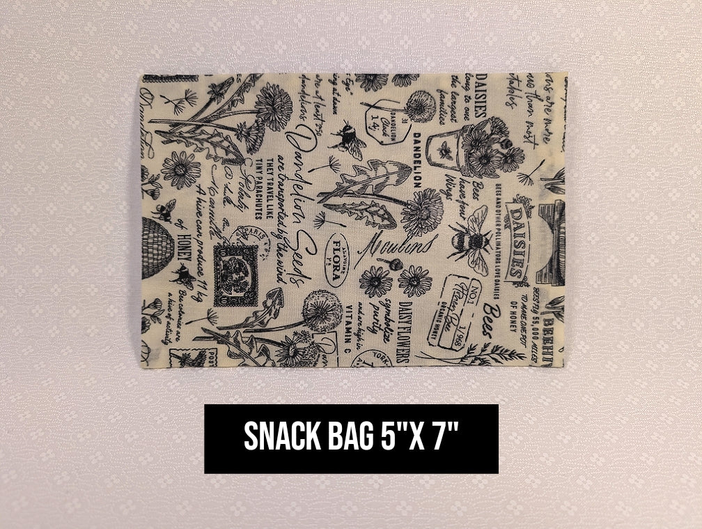 Antique Beeprint Bag