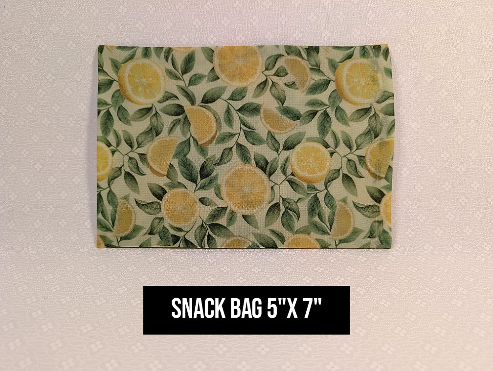 Leafy Lemons Bag